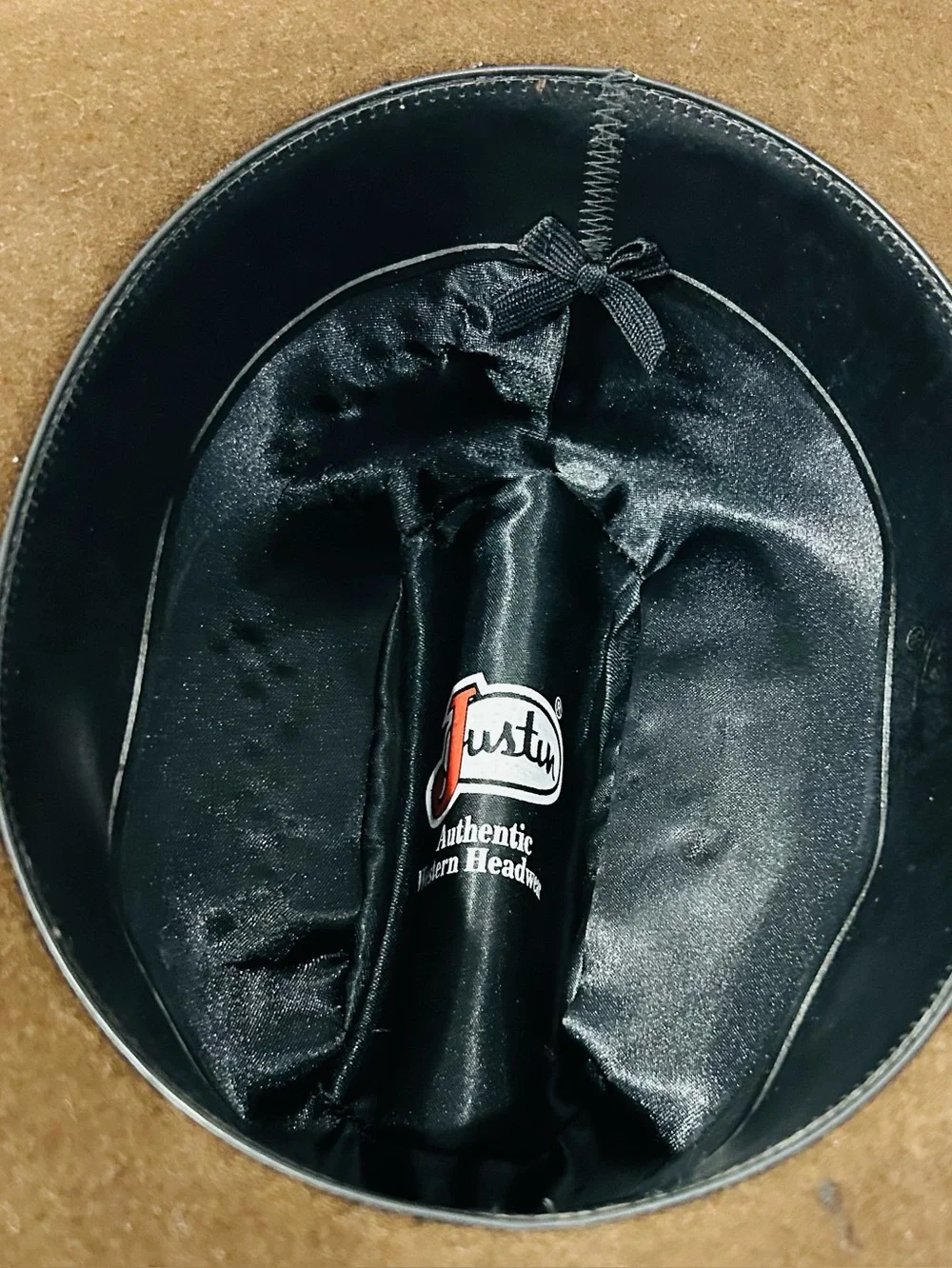 Justin XX 100% Wool Brown Cowboy Hat Milano‎ Hat Co Rodeo Rockabilly Cow Punk